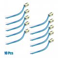 Uxcell 10pcs Bay15d Car Wire Harness Led Light Bulb Socket Holder Extension Connector Adapter Replacement Universal