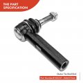 A-premium Set Of 6 Front Sway Bar Link Lower Ball Joint Outer Tie Rod End Compatible With Dodge Grand Caravan 2001-2004