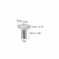 Uxcell Square Head Bolt 10pcs M6x10mm Fully Thread 304 Stainless Steel Grade C Machine Screws