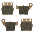 Caltric Front And Rear Sintered Brake Pads Compatible With Honda Crf150r Crf150rb 2007 2008 2009 2010-2018