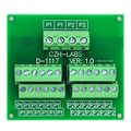 Electronics-salon Panel Mount 12 Position Power Distribution Module Board