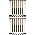 Es 72249 Engine Cylinder Head Bolt Set For Toyota Highlander 2008 2020 And Tacoma 2005 To M10 Hexagon 