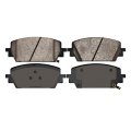 Front Disc Brake Pads For Genesis G80 2021 2022 2023 2024 Ceramic Mechanical Pad Wear Sensor 2 46 In Inner Height 
