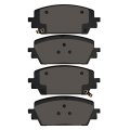 Front Disc Brake Pads For Genesis G80 2021 2022 2023 2024 Ceramic Mechanical Pad Wear Sensor 2 46 In Inner Height