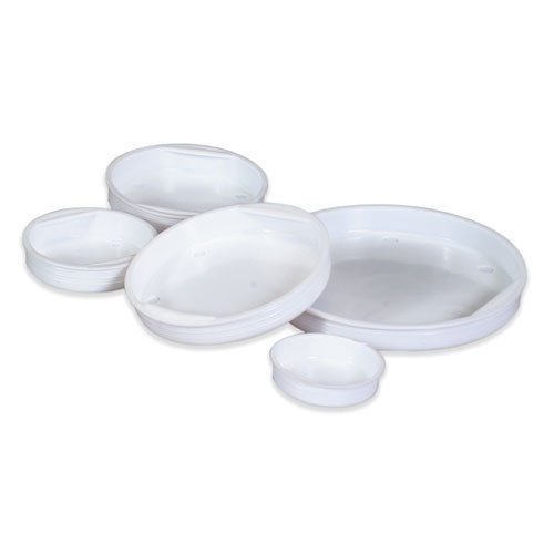 Aviditi Mtcap3 Plastic End Cap 3 Width White Case Of 100