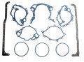 Full Gasket Set For 69-83 Ford 5 8l 351 Windsor With 2-piece Rear Main Seal 