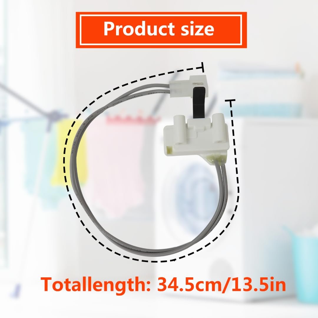 Version W Replacement Dryer Door Switch 3406108 For Models Lte5243dt2 Lte5243dt3 Lte5243dt4 Lte5243dt5 Lte5243dt6 Lte5243dt7