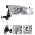 Wflnhb Headlights With Front Signal Lights Assembly Replacement For 1998-2000 Toyota Corolla Projector Headlamps Driver