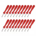 X Autohaux 20pcs Tire Repair Tool Single Head Car Tyre Valve Stem Core Remover Universal