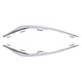 3pcs Front Left Right And Center Bumper Lower Grille Molding For Mercedes-benz Cla200 Cla250 2016-2019 Cla180 2016-2017