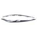 3pcs Front Left Right And Center Bumper Lower Grille Molding For Mercedes-benz Cla200 Cla250 2016-2019 Cla180 2016-2017