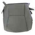 Front Driver And Passenger Side Bottom Replacement Seat Covers Microfiber Leather For Lexus Rx350 2010 To 2015 Rx450h Gray