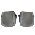 Front Driver And Passenger Side Bottom Replacement Seat Covers Microfiber Leather For Lexus Rx350 2010 To 2015 Rx450h Gray 