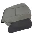 Front Driver And Passenger Side Bottom Replacement Seat Covers Microfiber Leather For Lexus Rx350 2010 To 2015 Rx450h Gray