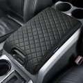 Center Console Cover Armrest Lid For 2009-2014 F150 Leather Arm Resting Car Well-make Durable Middle Box Protective Cover 