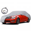 Motor Trend Cc-341 Lock All Weather Proof Universal Fit Car Cover Uv Water Gray Fits Up To 157 