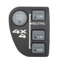 4x4 Transfer Case Button Fit For 1998-05 Chevy Blazer S10 Dash Mounted With Electric 4 Wheel Drive 901-060 1998-04 Replaces
