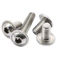 M5 X 20mm Stainless Steel Flanged Button Head Screwsallen Socket Boltsright Hand Full Threadsmetric24-pieces