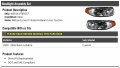 Headlight Assembly Set Of 2 Without Lined Fluted Hi-beam Lens Compatible With 2000-2005 Buick Lesabre Custom