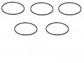 Pack Of 5 Replacement Carburetor Float Bowl Gasket Fits Honda Gx240 Gx270 Gx340 Gx390 16010-ze2-812 