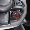 Cheayar Soft 3d Real Carbon Fiber Car Keyhole Ignition Switch Cover Sticker Trim Decor Kit Compatible With Subaru Wrx 2022 2023