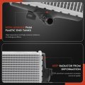 A-premium Engine Coolant Radiator Assembly Compatible With Bmw 328i Gt Xdrive 428i Gran Coupe 228i Activehybrid 3