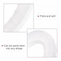 Uxcell Weather Stripping Brush 26ft L X 0 3 W 5 H Self-adhesive Seal Weatherstrip Sweep White For Door Window