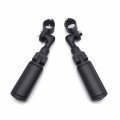 Xkh Group Motorcycle Black Short Adjustable Highway Mounting Kit Skull Zombie Footrest For V-star Roadstar Suzuki Boulevard 1-1