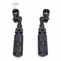 Xkh Group Motorcycle Black Short Adjustable Highway Mounting Kit Skull Zombie Footrest For V-star Roadstar Suzuki Boulevard 1-1