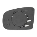Car Rearview Right Passenger Side Mirror Glass Replacement W Backing Plate Aspherical Heated White For Mercedes Gl-class X164