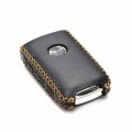 Vitodeco Genuine Leather Smart Key Fob Case Cover Protector For Mazda 3 Hatchback 6 Cx-5 Cx-50 Cx-3 Cx-30 Cx-9 Cx-90 2020 2024 