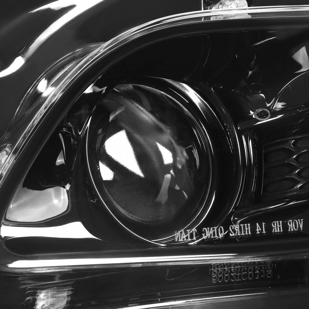 Auto Dynasty Ch2503249 Oe Style Right Passenger Side Projector Low Beam Headlight Lamp For Jeep Cherokee 14-18