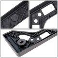 Factory Style Front License Plate Mounting Bracket Compatible With Lexus Is250 Is350 06-10 Matte Black
