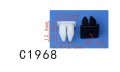 Autobahn88 Front Rear Bumper Fender Nut Clip Compatible With Hyundai Oem 1491305010 Pack Of 20