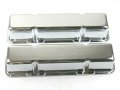 Chevy 327 350 383 Tall Aluminum Valve Cover Set For Chrome Bpe-2011c 