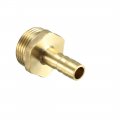 Uxcell Brass Barb Hose Fitting Connector Adapter 12mm Barbed X 3 4 Bsp Male Pipe 2pcs