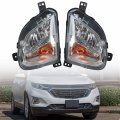 2pcs Fog Light Assembly With Signal Driver Passenger Side Replacement For Equinox 2018-2020 84226249 Gm2592323 