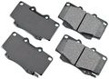 Act799 Proact Ultr Ceramic Disc Brake Pad Kit Grey 