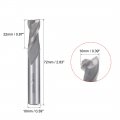 Uxcell 10mm Shank X 22mm Straight Flat Nose End Mill Cutter Cnc Router Bits 2 Flute