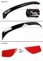 Painted Gloss Black Hpd Style Trunk Lid Spoiler Wing Compatible With 2022 2023 Honda Civic 4 Door Sedan Model