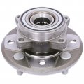 Motorbymotor 950-003 Front Wheel Bearing And Hub Assembly With 4 Lugs Fits For Acura Cl 1997 Honda Accord 1990-1997 Low-runout 