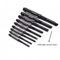 Wflnhb 9 Set High Speed Steel Adjustable Hand Reamers 15 32 Inch To 1-5 Replacement For Drilling Machine And Other