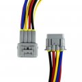 Culmkari 12pin 14awg Waterproof Plug Connector Pigtail Cable Fits For All Kinds Of Lighting System 12 Pin