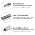 3pcs Tap And Die Set 4-40 Unc Thread Roundpinging Tool Tap Kit For Nut Screw Bolt Thread Repair
