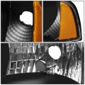 Auto Dynasty 4pcs Led Drl Headlights Assembly And Signal Lamps Compatible With Dodge Ram 1500 2500 3500 Non-sport Model 94-02