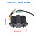 Labwork Outboard Switch Box Cdi Replacement For Mercury Mariner 6hp-35hp 339-7452a19 2-cyl 1984-1998 Boat Engine