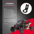 Kemimoto X3 Tie Down Brackets Hooks Compatible With Can Am Maverick Max Rs Ds Rr Turbo 2017 2018 2019 2020 2021 2022 2023 2024