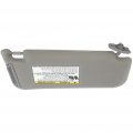 Gray Sun Visor For 2012-2017 Toyota Camry Without Sunroof Left Driver Side