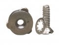 Kraft Tool St050 3 Wheel 1 2 Brass Turret Ea 
