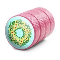 Summer Wreath Sunflowers Aluminum Valve Stem Caps Pink Tire Rim Wheel Air Covers Universal Fit For Cars Trucks Vans 4 Piece Set